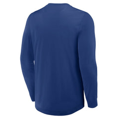 Toronto Maple Leafs Fanatics Adrenaline Push Long Sleeve Henley Shirt