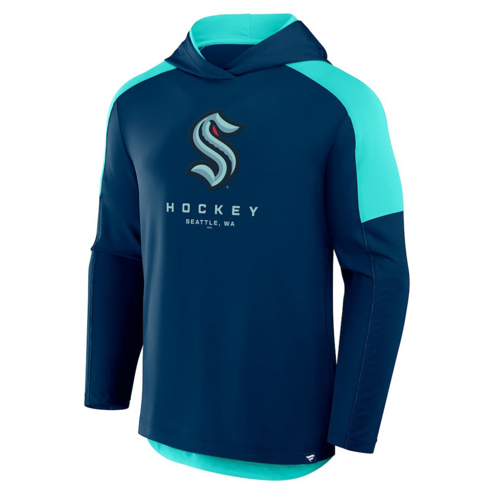 Seattle Kraken Fanatics Meta Game Transitional Pullover Hoodie