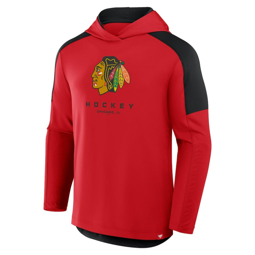 Chicago Blackhawks Fanatics Meta Game Transitional Pullover Hoodie
