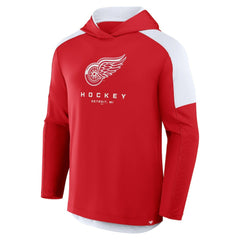 Detroit Red Wings Fanatics Meta Game Transitional Pullover Hoodie