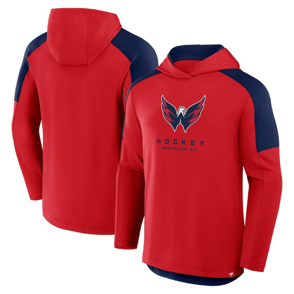 Washington Capitals Fanatics Meta Game Transitional Pullover Hoodie