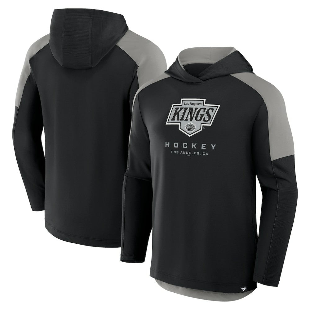 Los Angeles Kings Fanatics Meta Game Transitional Pullover Hoodie