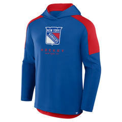 New York Rangers Fanatics Meta Game Transitional Pullover Hoodie