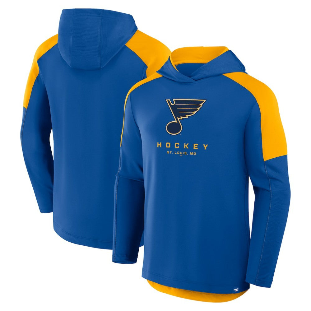 St. Louis Blues Fanatics Meta Game Transitional Pullover Hoodie