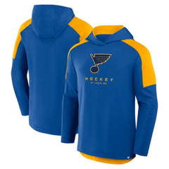 St. Louis Blues Fanatics Meta Game Transitional Pullover Hoodie