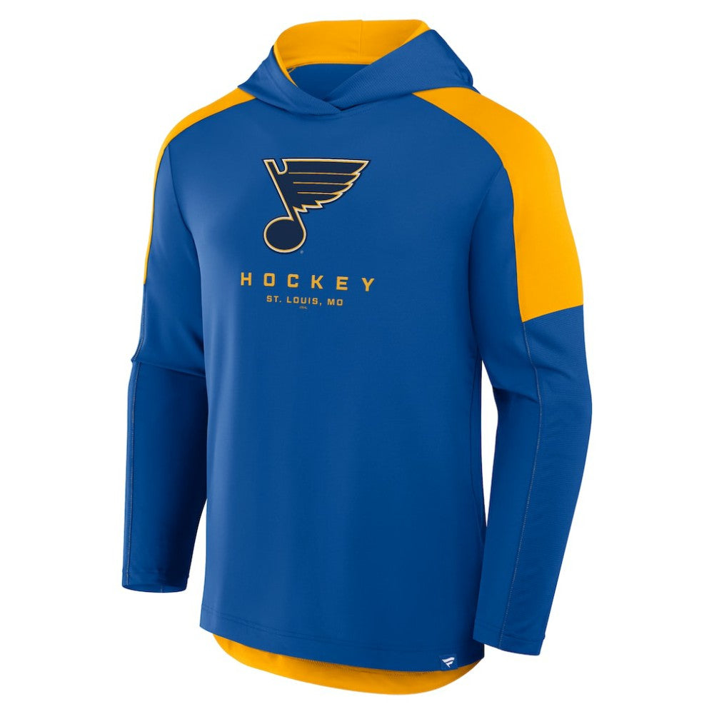 St. Louis Blues Fanatics Meta Game Transitional Pullover Hoodie