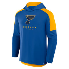 St. Louis Blues Fanatics Meta Game Transitional Pullover Hoodie
