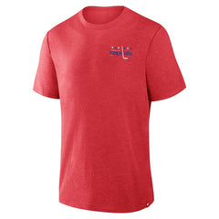 Washington Capitals Fanatics Fan Lanes Tri-Blend T-Shirt