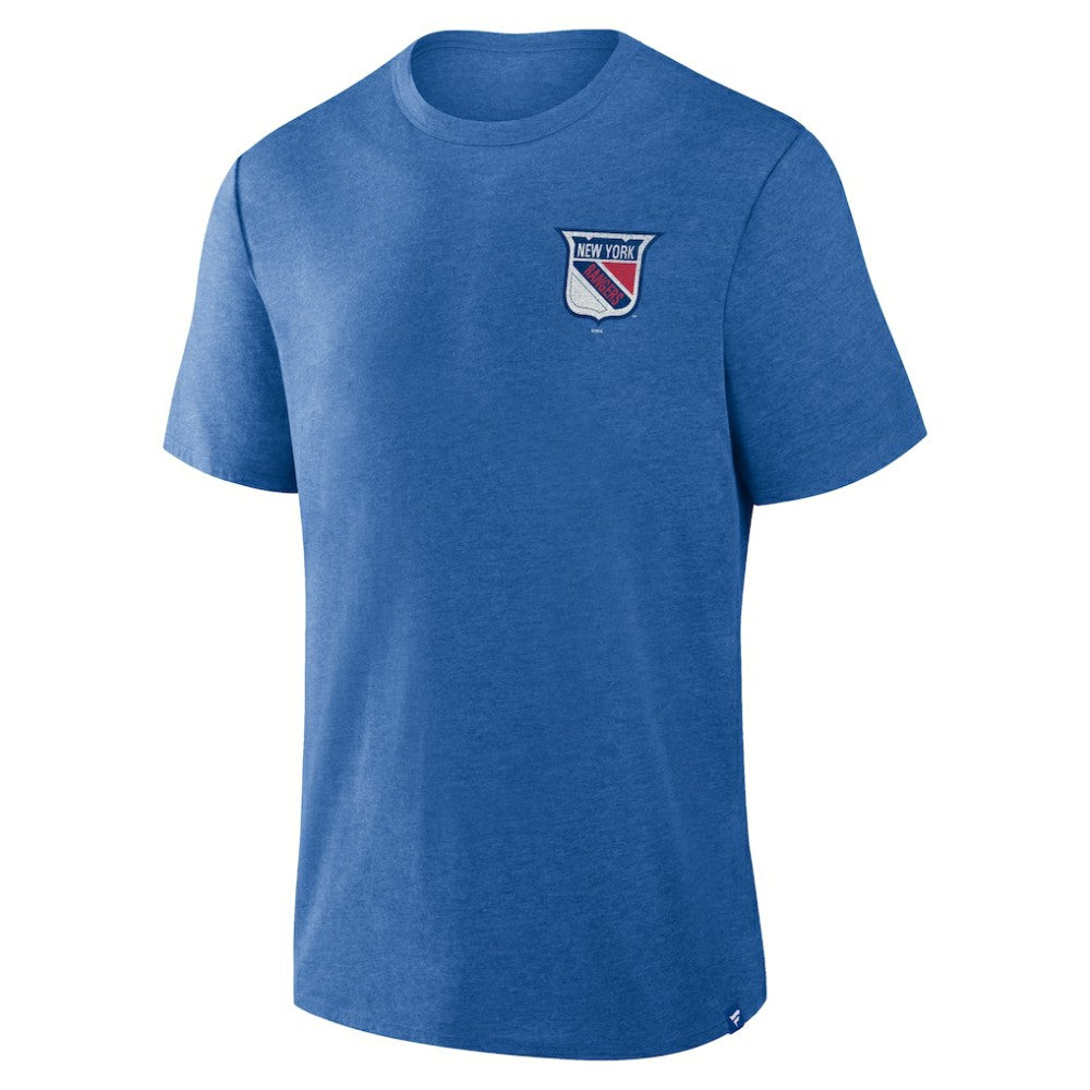 New York Rangers Fanatics Fan Lanes Tri-Blend T-Shirt