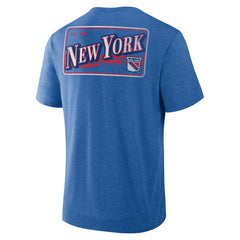 New York Rangers Fanatics Fan Lanes Tri-Blend T-Shirt