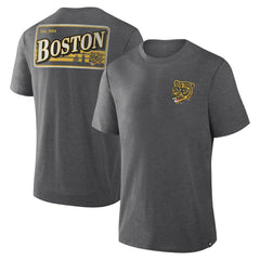 Boston Bruins Fanatics Fan Lanes Tri-Blend T-Shirt
