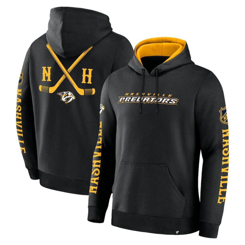 Nashville Predators Fanatics Big City Legacy Fleece Pullover Hoodie