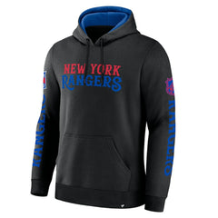 New York Rangers Fanatics Big City Legacy Fleece Pullover Hoodie