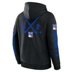 New York Rangers Fanatics Big City Legacy Fleece Pullover Hoodie