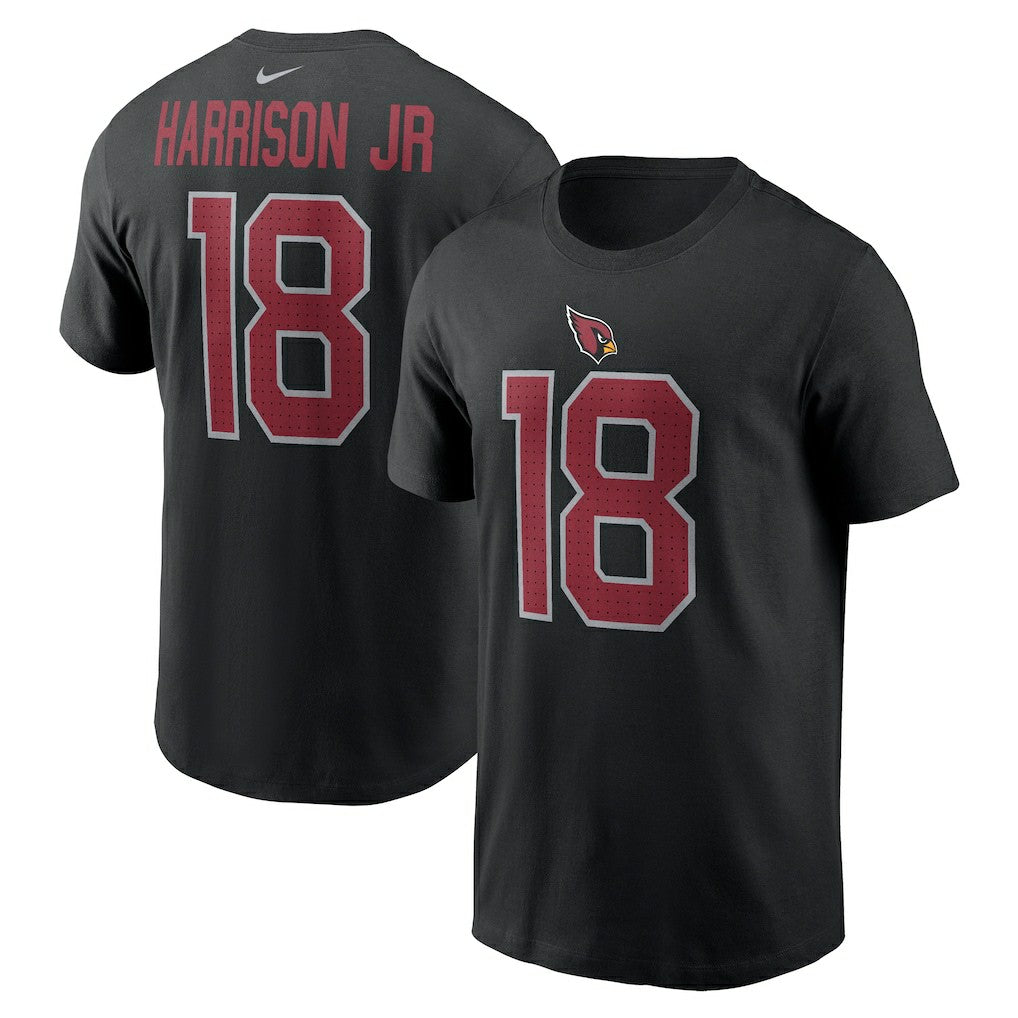 NFL Arizona Cardinals Marvin Harrison Jr.  Player Name & Number T-Shirt