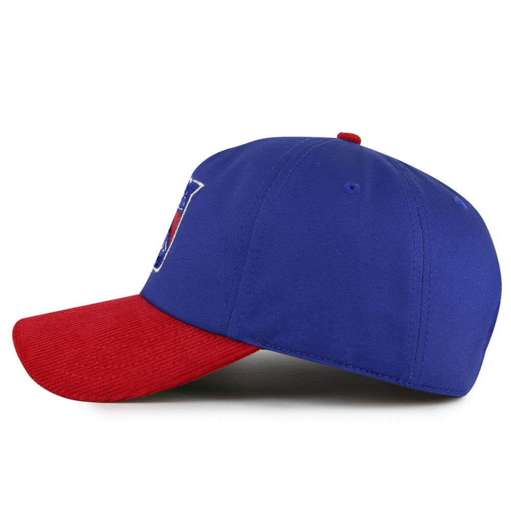 New York Rangers American Needle Burnett Adjustable Hat