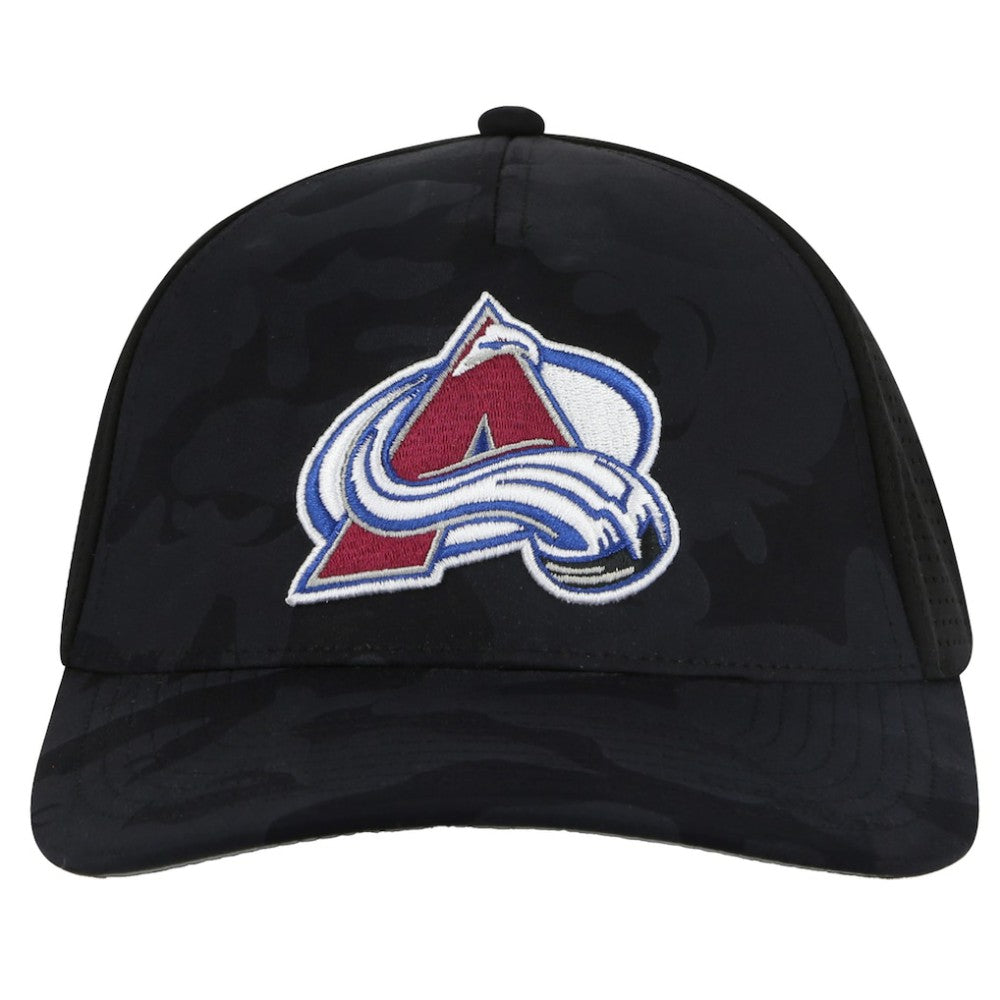 Colorado Avalanche American Needle Valin Camo Super Tech Vented Adjustable Hat