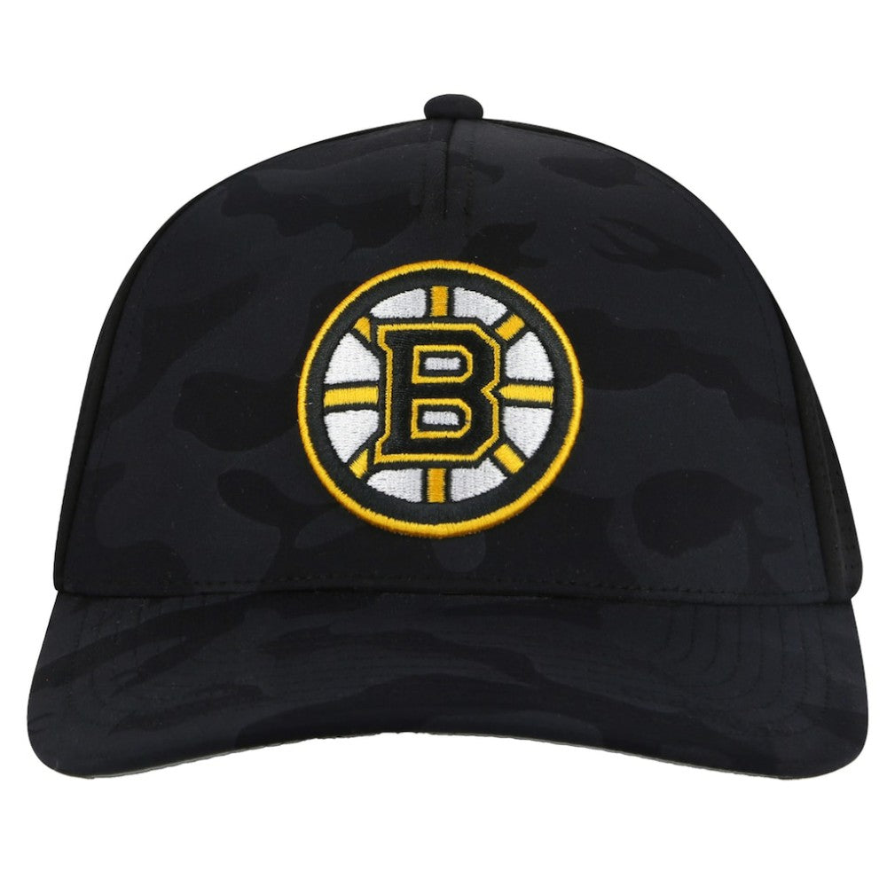 Boston Bruins American Needle Valin Camo Super Tech Vented Adjustable Hat