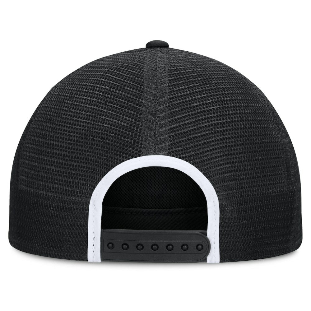 Chicago Cubs Let's Glow Line Drive Snapback Hat - Black