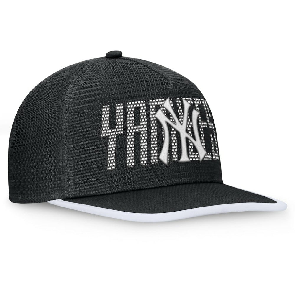 New York Yankees Let's Glow Line Drive Snapback Hat - Black
