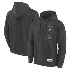 Los Angeles Lakers Future Ground Info Elements Premium Pullover Hoodie - Gray | Fanatics discount