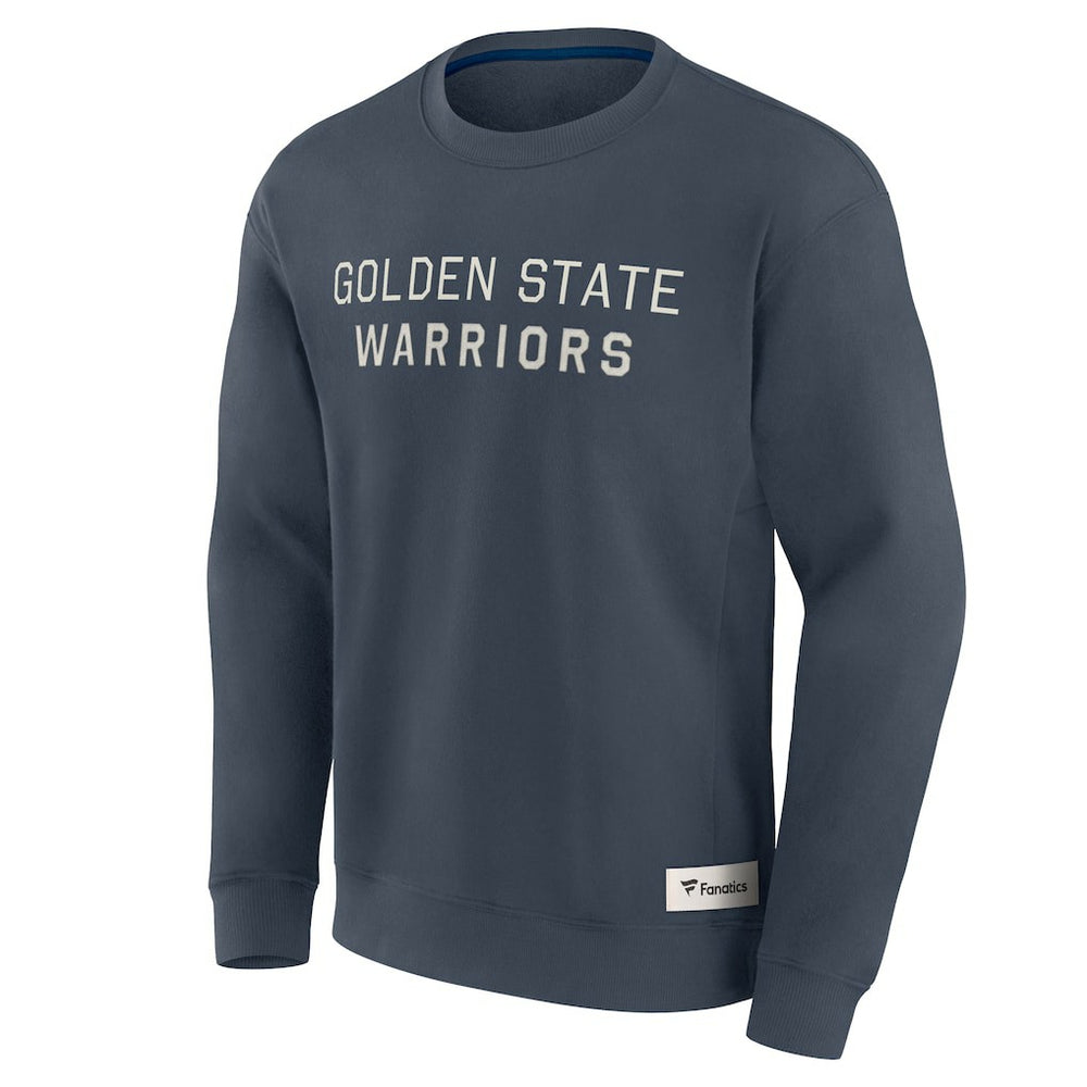 Golden State Warriors Elements Future Ground Lettering Pullover Sweatshirt sale - Blue | Fanatics online