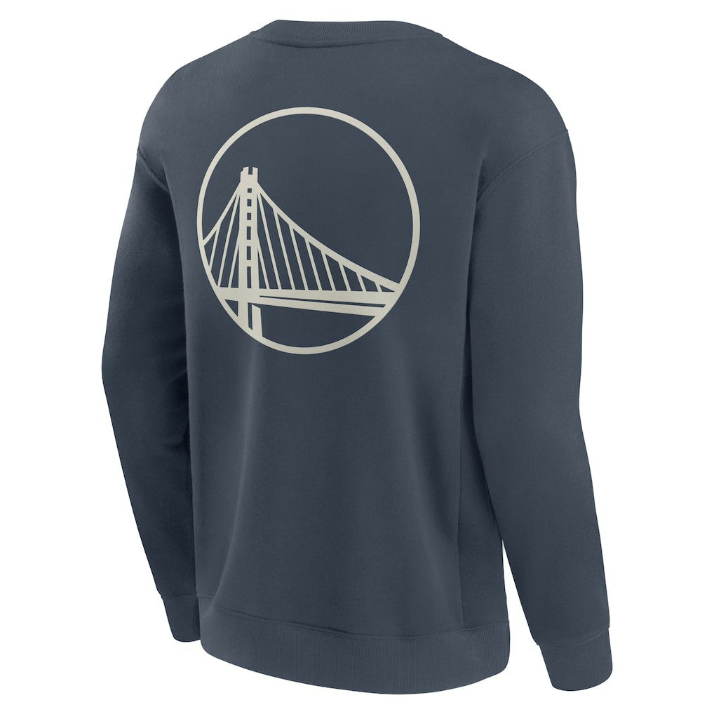 Golden State Warriors Elements Future Ground Lettering Pullover Sweatshirt sale - Blue | Fanatics online