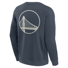 Golden State Warriors Elements Future Ground Lettering Pullover Sweatshirt sale - Blue | Fanatics online
