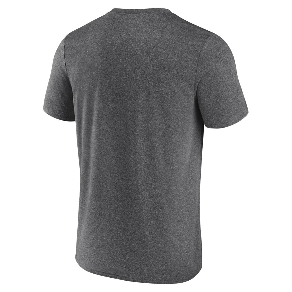 Toronto Raptors Logo Athletic Block Practice Performance T-Shirt - Heather Charcoal shop