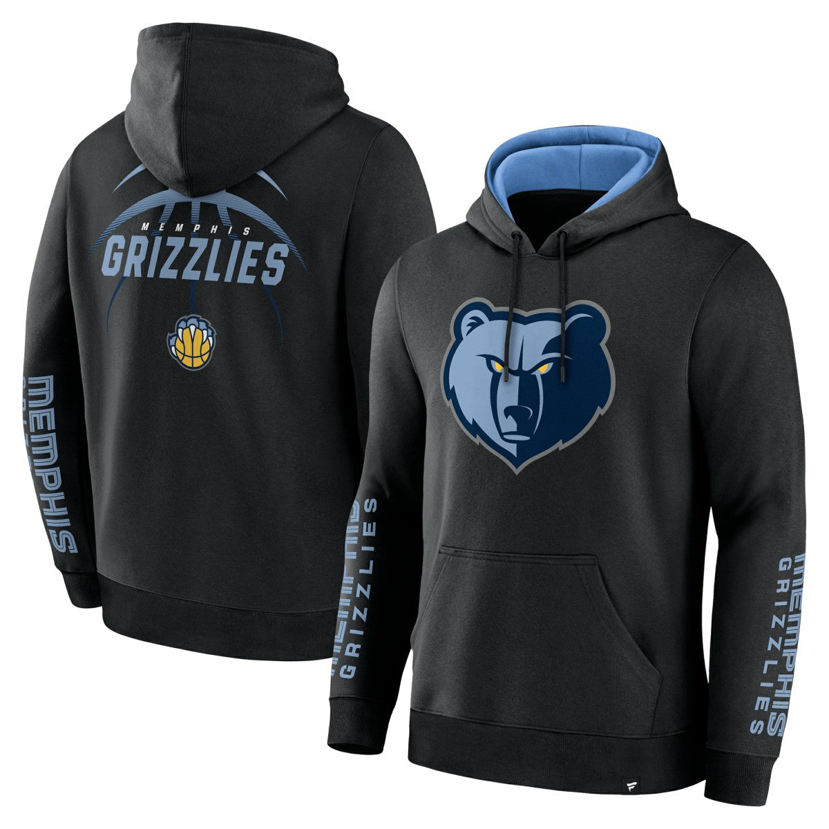 Memphis Grizzlies Legacy Guard Pullover Hoodie - Black | Fanatics on sale