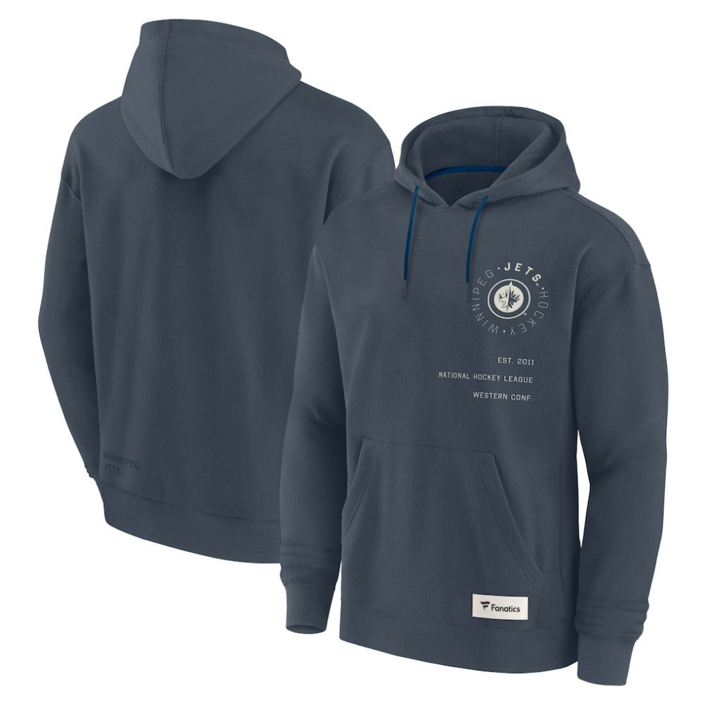 Winnipeg Jets Fanatics Future Ground Info Pullover Hoodie
