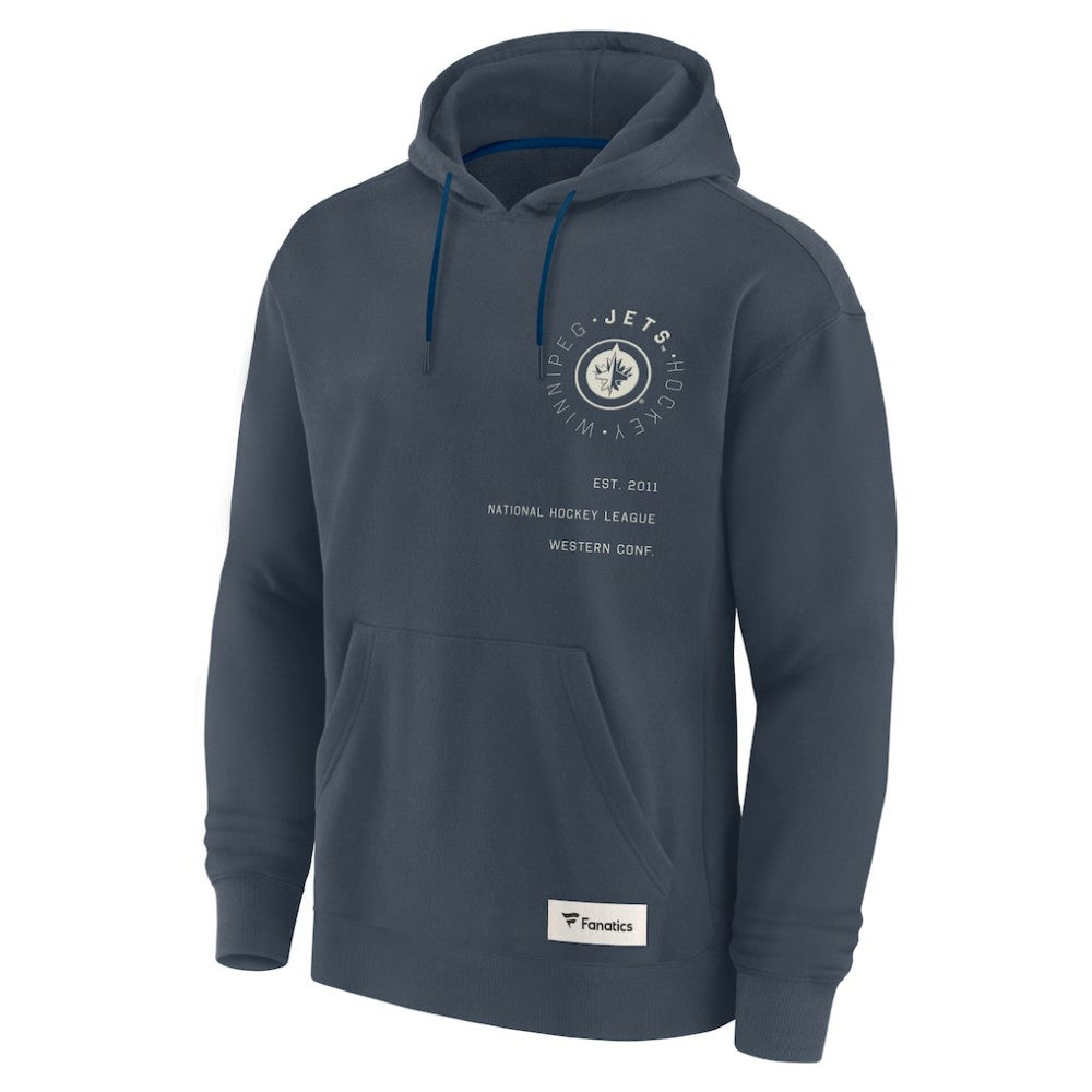 Winnipeg Jets Fanatics Future Ground Info Pullover Hoodie