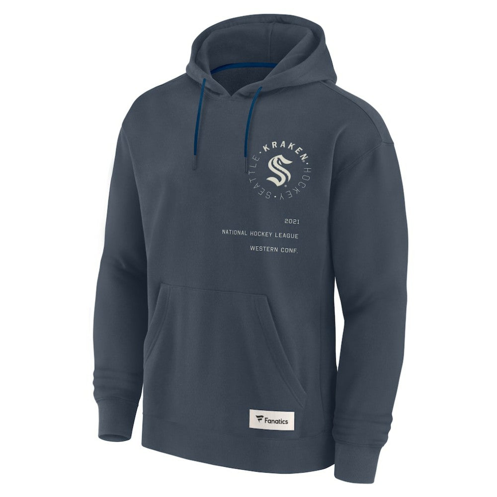 Seattle Kraken Fanatics Future Ground Info Pullover Hoodie
