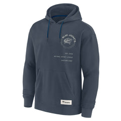 Columbus Blue Jackets Fanatics Future Ground Info Pullover Hoodie