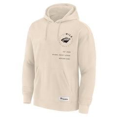 Minnesota Wild Fanatics Future Ground Info Pullover Hoodie