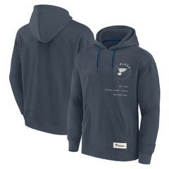 St. Louis Blues Fanatics Future Ground Info Pullover Hoodie