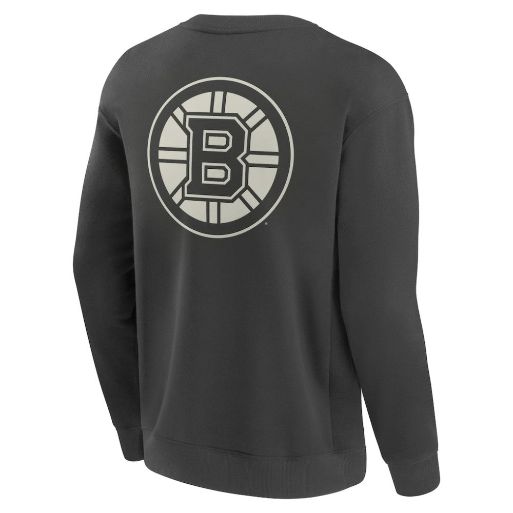 Boston Bruins Fanatics Elements Future Ground Lettering Pullover Sweatshirt