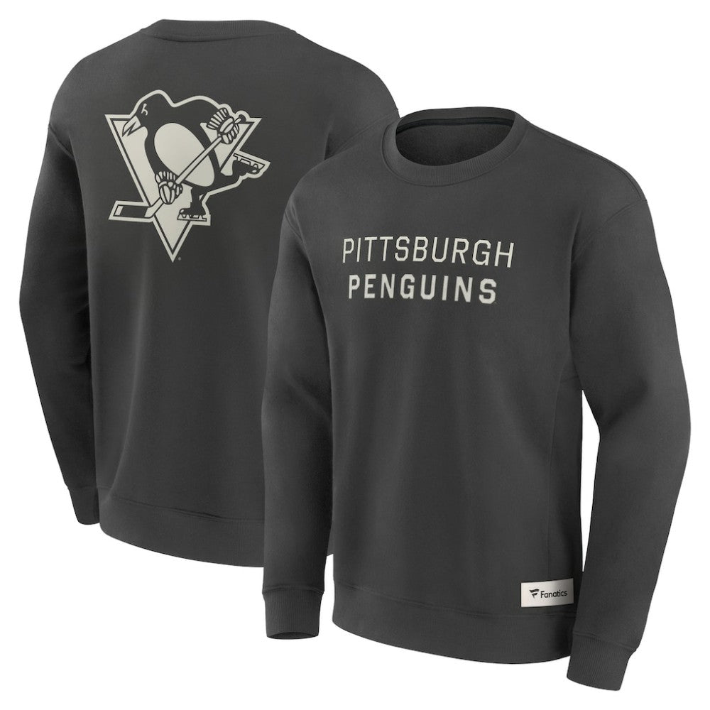 Pittsburgh Penguins Fanatics Elements Future Ground Lettering Pullover Sweatshirt