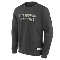 Pittsburgh Penguins Fanatics Elements Future Ground Lettering Pullover Sweatshirt