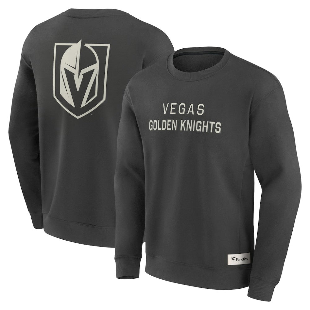 Vegas Golden Knights Fanatics Elements Future Ground Lettering Pullover Sweatshirt