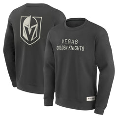 Vegas Golden Knights Fanatics Elements Future Ground Lettering Pullover Sweatshirt