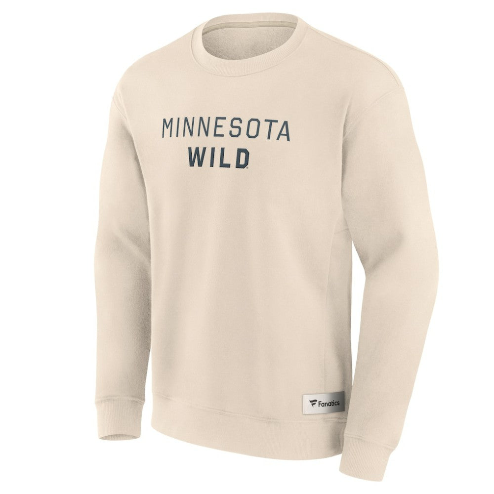 Minnesota Wild Fanatics Elements Future Ground Lettering Pullover Sweatshirt