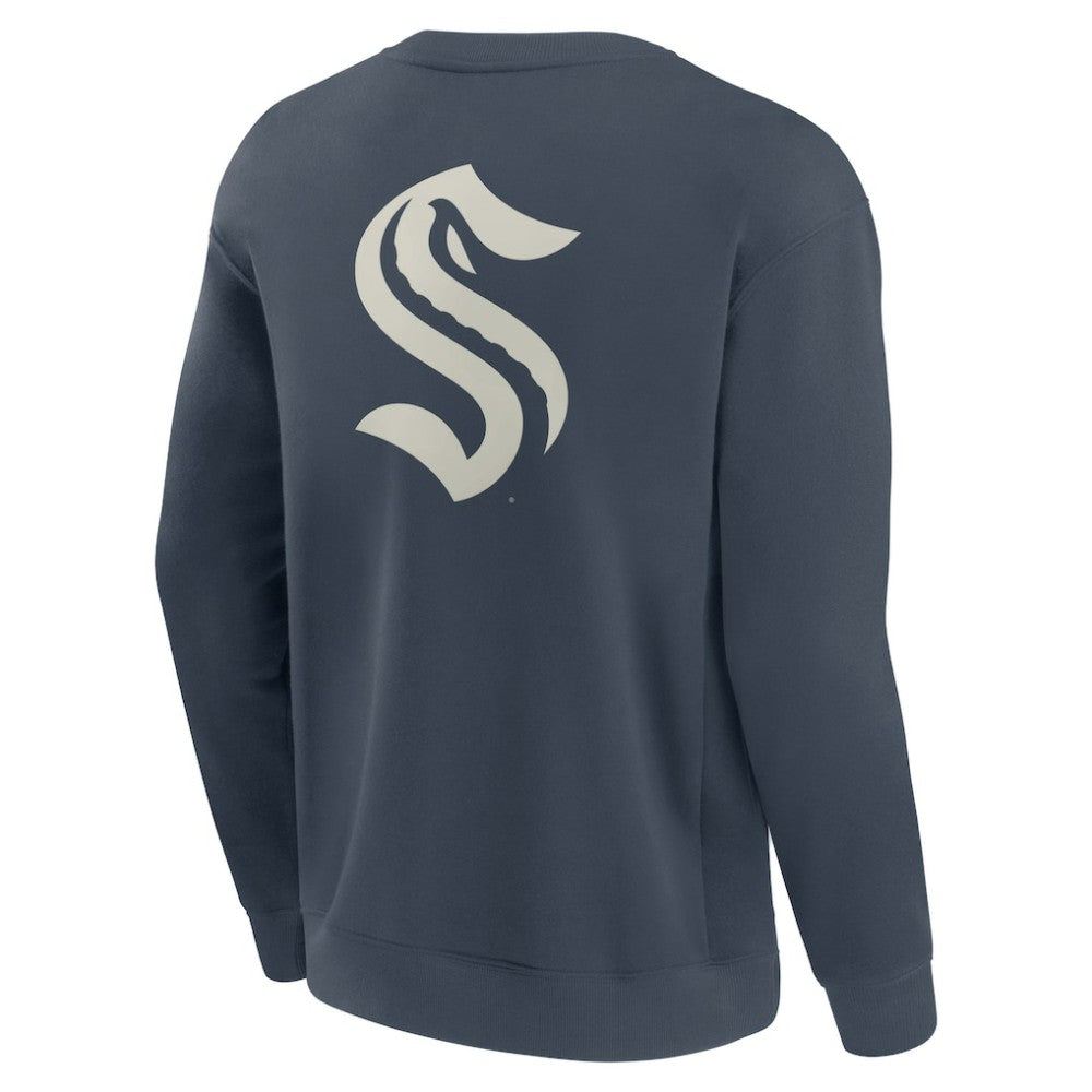 Seattle Kraken Fanatics Elements Future Ground Lettering Pullover Sweatshirt