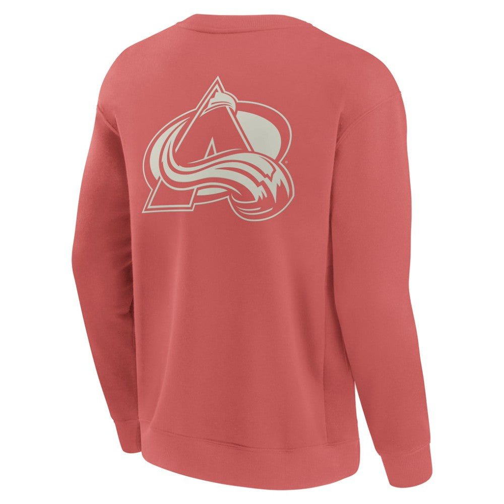 Colorado Avalanche Fanatics Elements Future Ground Lettering Pullover Sweatshirt