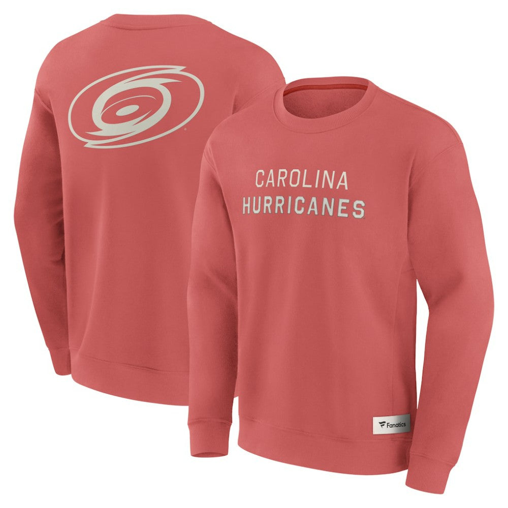 Carolina Hurricanes Fanatics Elements Future Ground Lettering Pullover Sweatshirt
