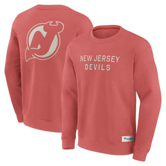 New Jersey Devils Fanatics Elements Future Ground Lettering Pullover Sweatshirt