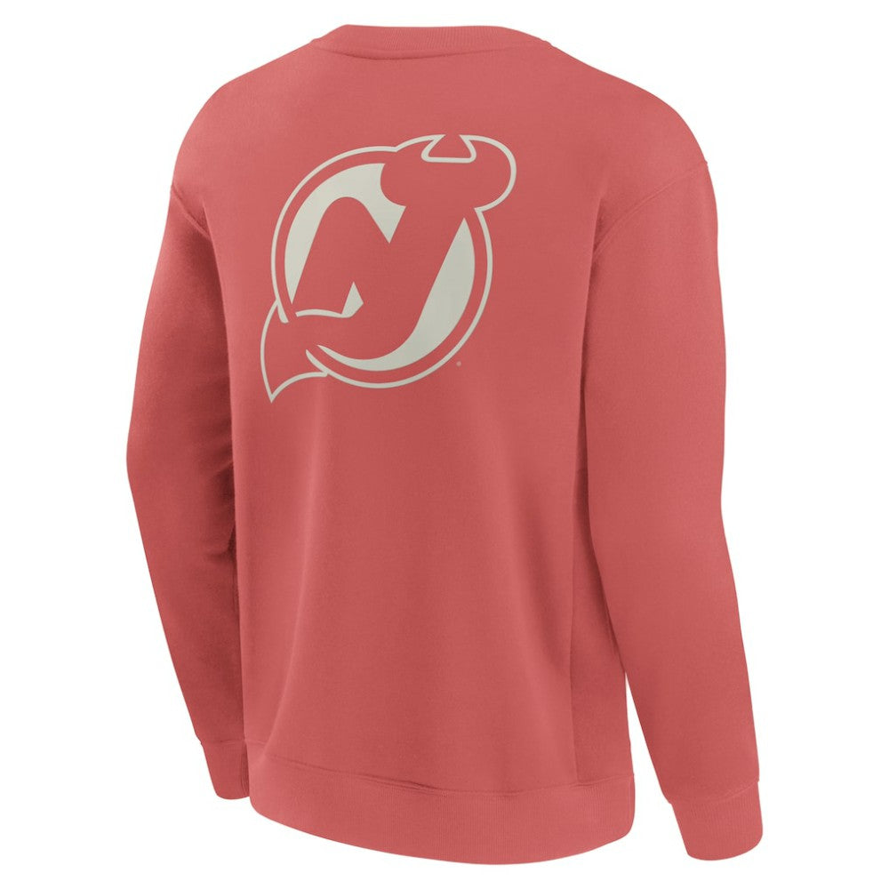 New Jersey Devils Fanatics Elements Future Ground Lettering Pullover Sweatshirt