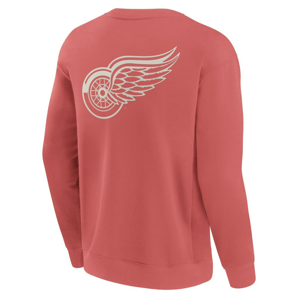 Detroit Red Wings Fanatics Elements Future Ground Lettering Pullover Sweatshirt