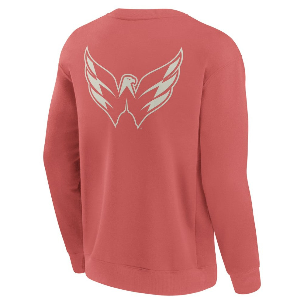 Washington Capitals Fanatics Elements Future Ground Lettering Pullover Sweatshirt
