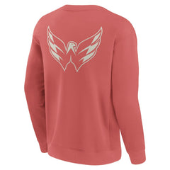 Washington Capitals Fanatics Elements Future Ground Lettering Pullover Sweatshirt